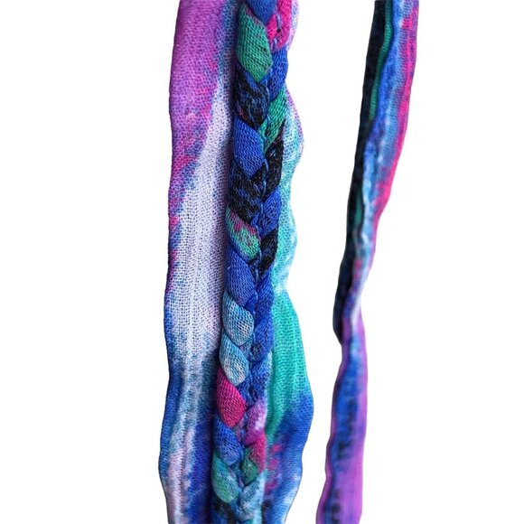 Aerie Cropped Shirt Tank Top Cammy Womens XS Boho Adjust Strap Multicolor Purple - Picture 7 of 7